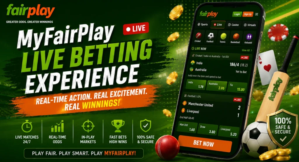 MyFairPlay Live Betting Experience