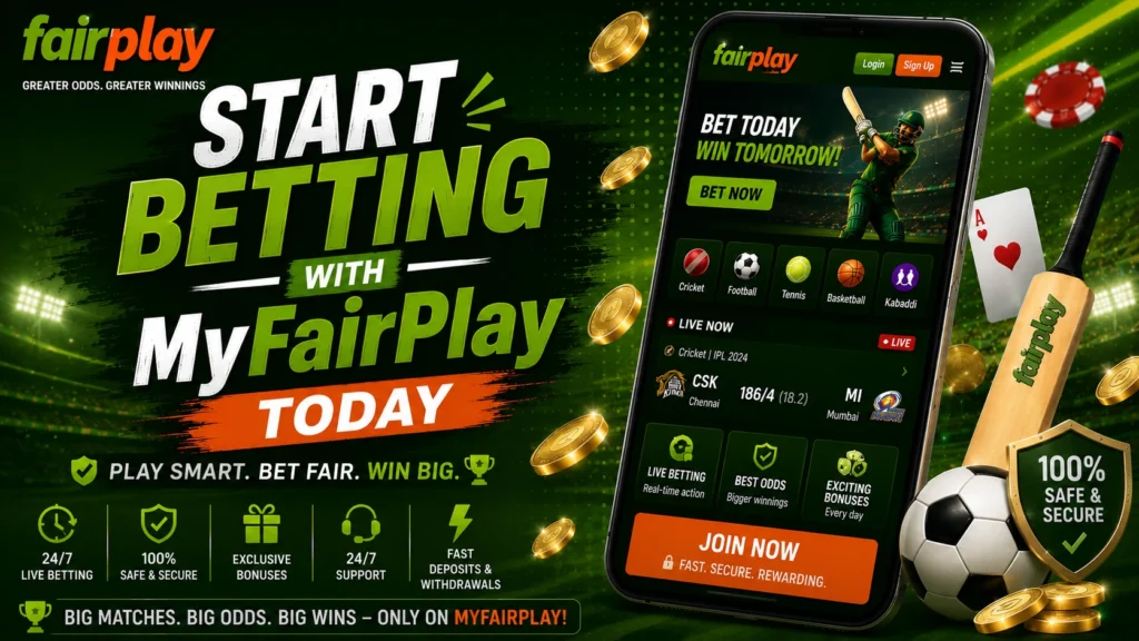 start betting on my fairplay