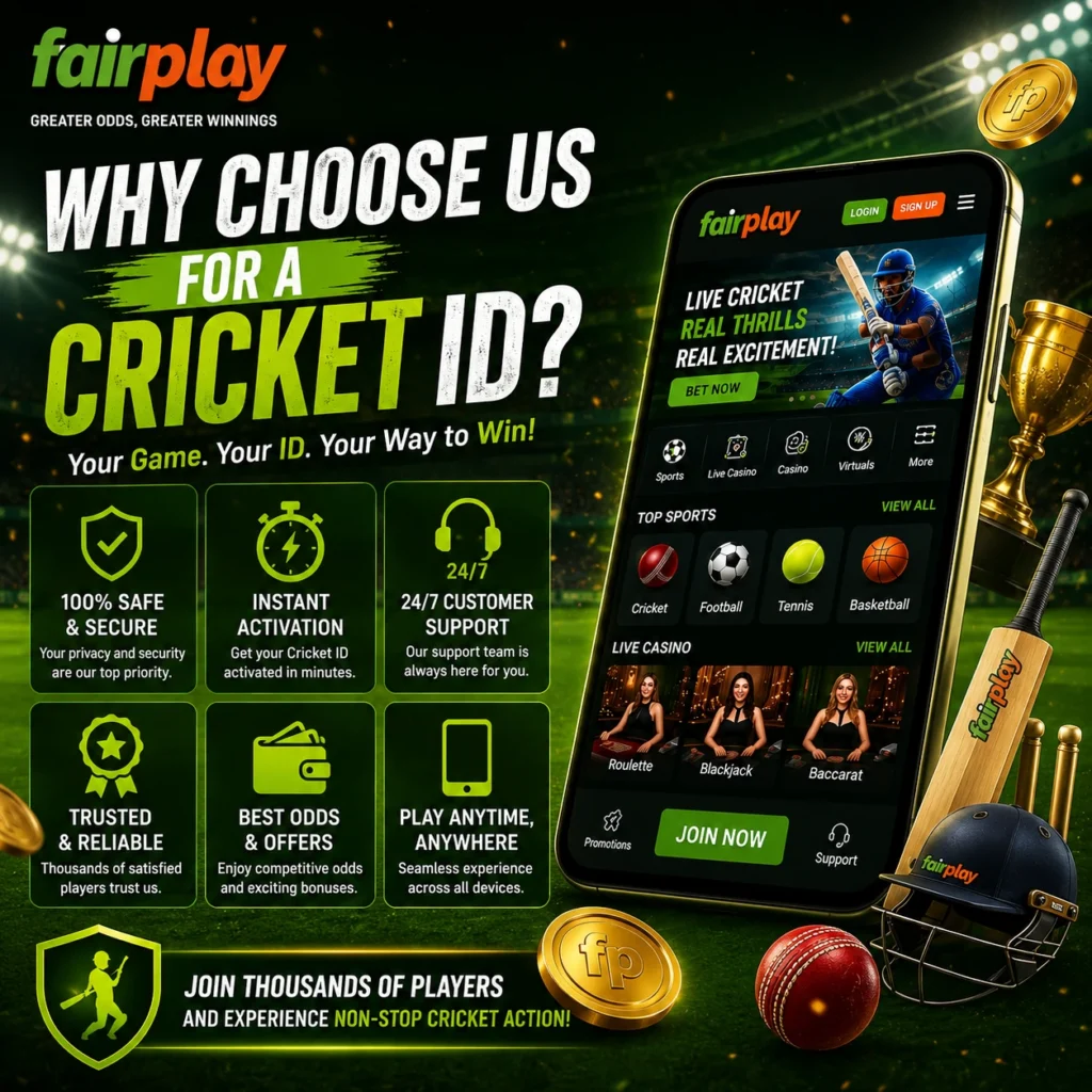 Why Choose Us for a Cricket ID