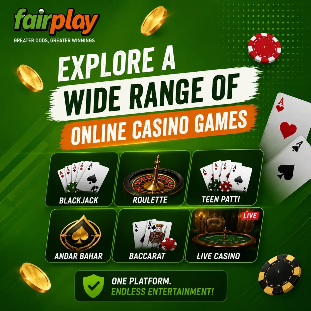 Explore a Wide Range of Online Casino Games
